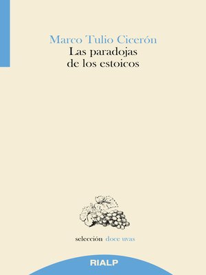 cover image of Las paradojas de los estoicos
